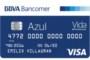 tarjeta azul de bancomer